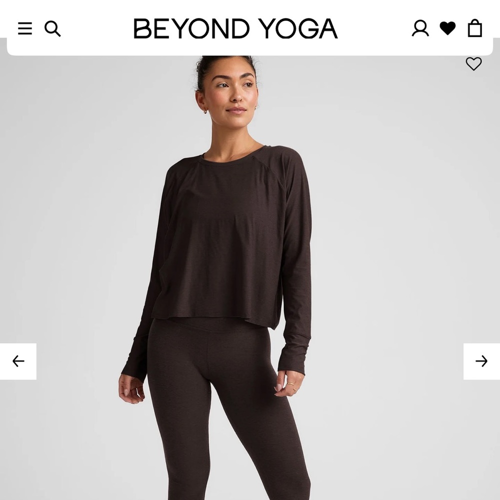 Beyond Yoga Featherweight Daydreamer LS Pullover